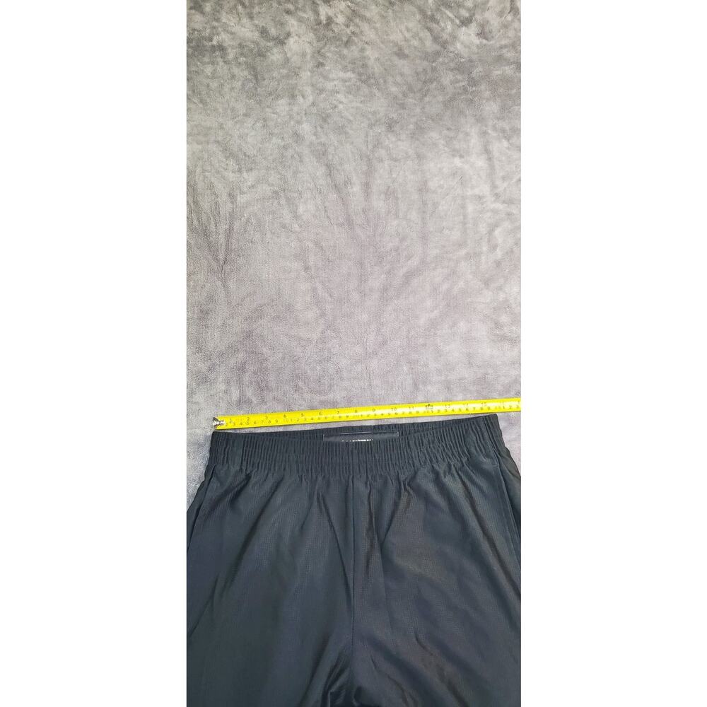 Vintage Nike Men's Black Sz L Elastic Waist Pull On Basketball Shorts C31 - Picture 4 of 10